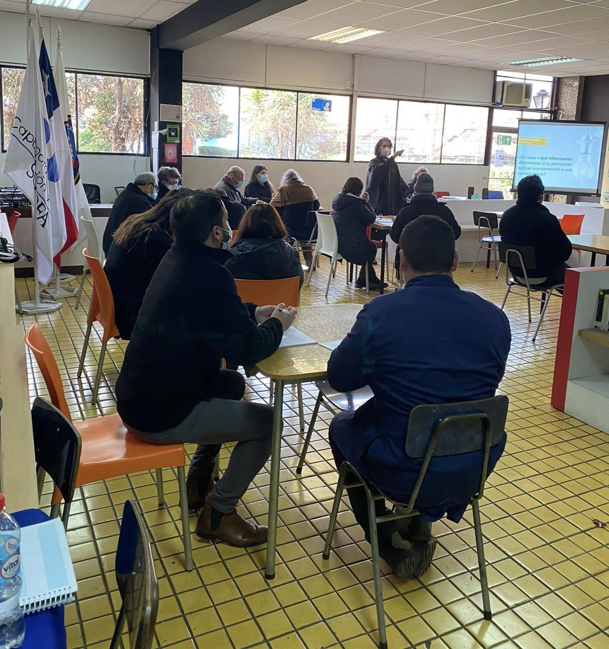 Docentes y Equipo de Gestión del Liceo Bicentenario Industrial Vicente Pérez Rosales participan de Capacitación Aptus