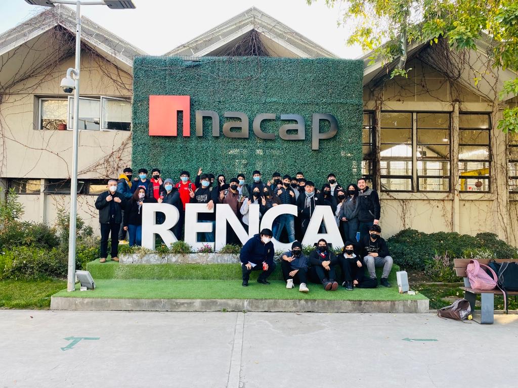 Estudiantes de tercero medio del Liceo Industrial Bicentenario Benjamín Dávila Larraín realizan pasantía en INACAP para dos de sus Especialidades