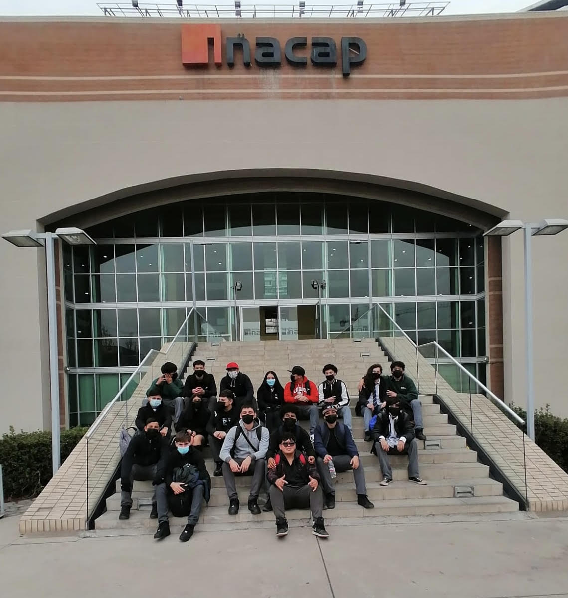 Estudiantes de cuarto medio del Liceo Bicentenario Industrial de Electrotecnia Ramón Barros Luco realizan pasantía en INACAP